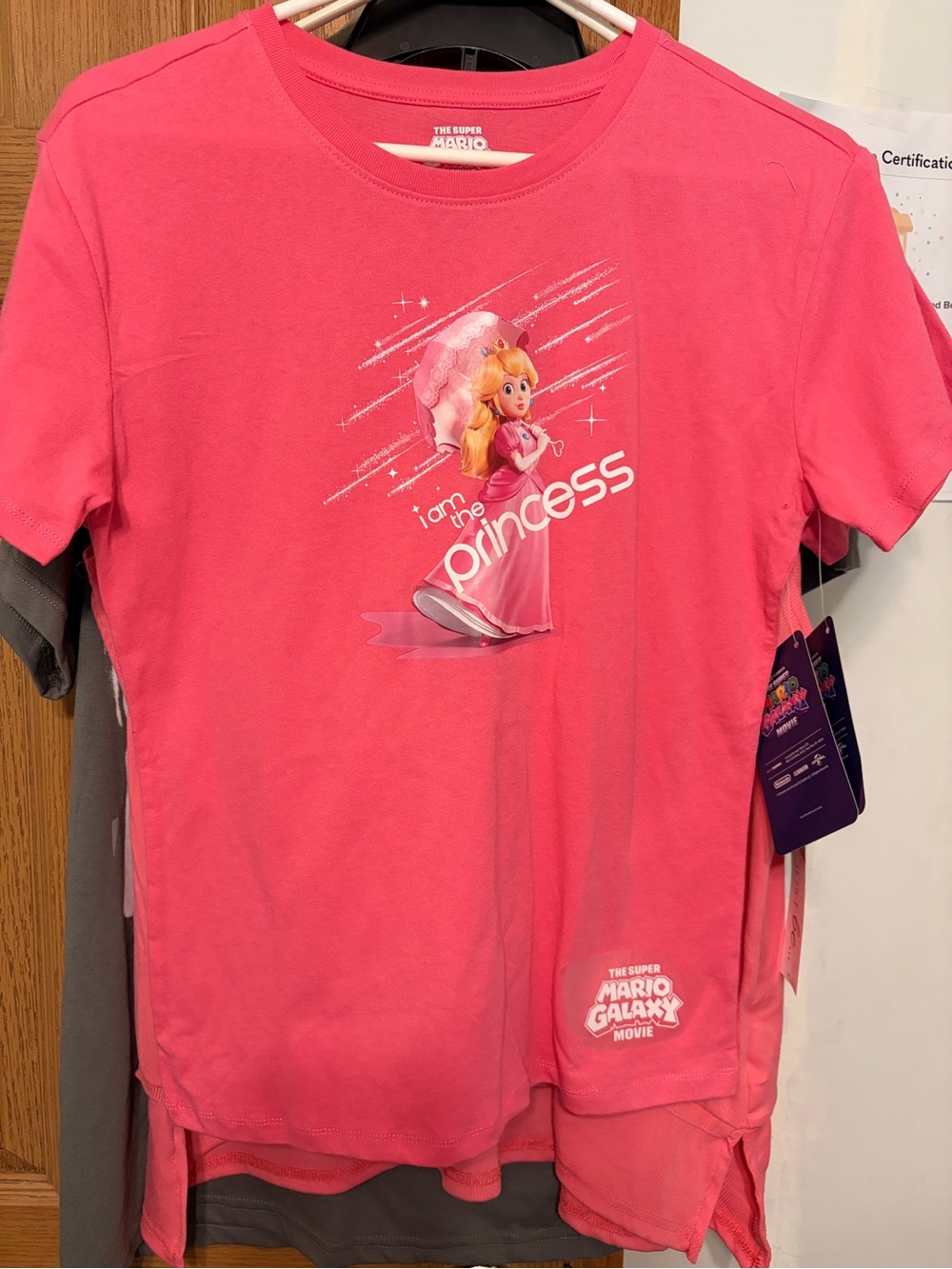 Nintendo Pink Princess Peach Graphic Tee